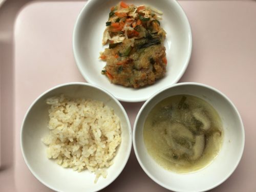 今日の給食