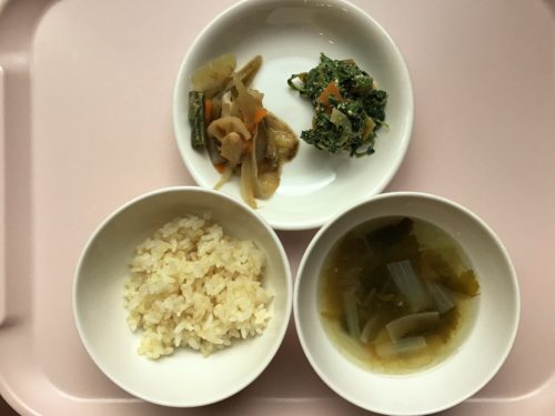 今日の給食