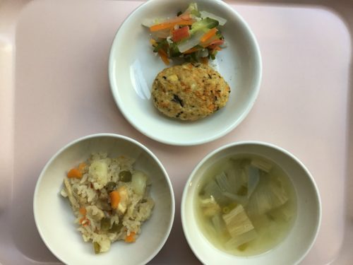 今日の給食