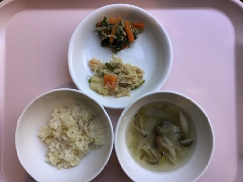 今日の給食