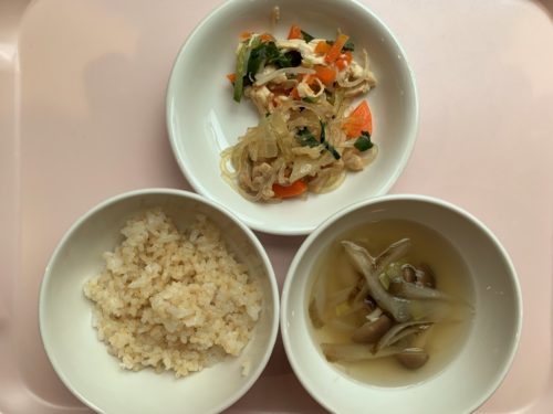 今日の給食