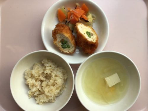 今日の給食