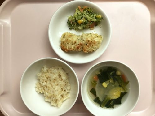 今日の給食