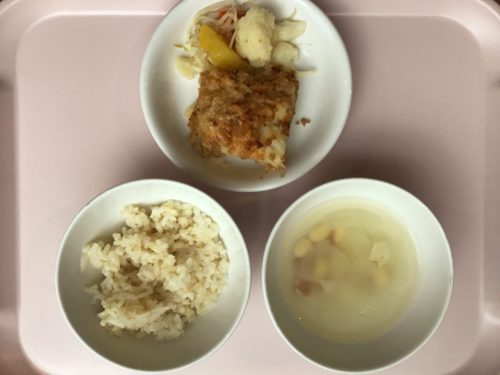 今日の給食