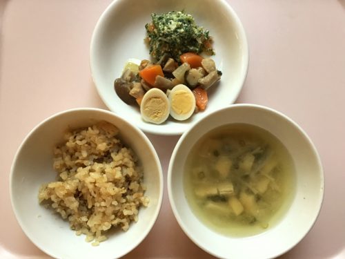 今日の給食