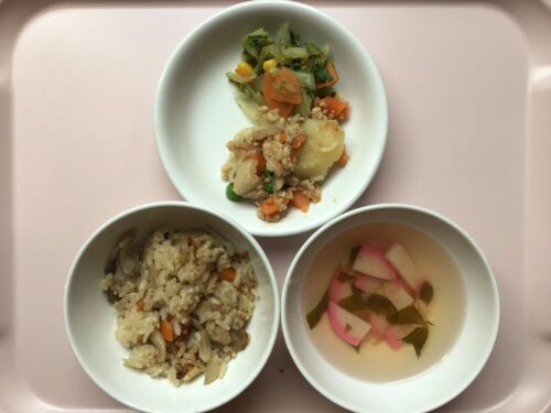 今日の給食