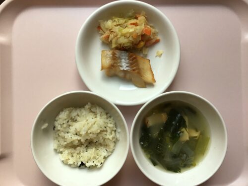 今日の給食