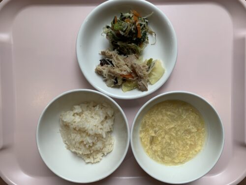 今日の給食