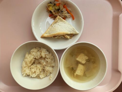 今日の給食