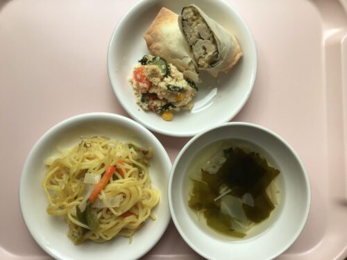 今日の給食
