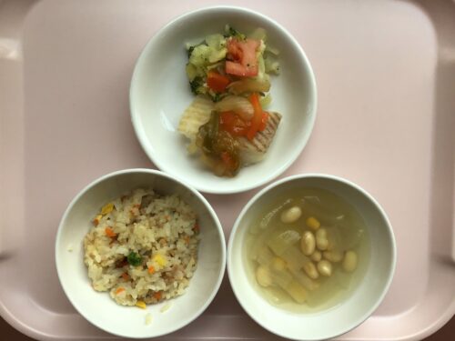 今日の給食