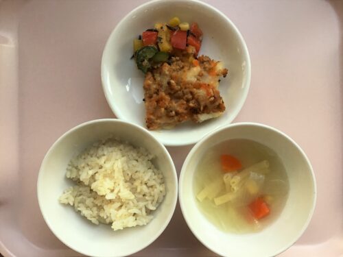 今日の給食