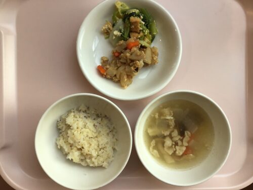 今日の給食