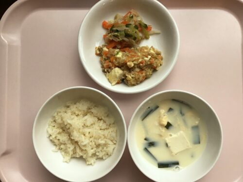 今日の給食