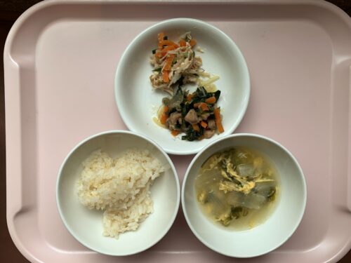 今日の給食