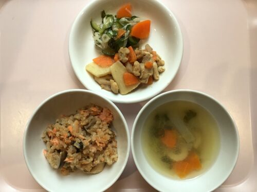 今日の給食