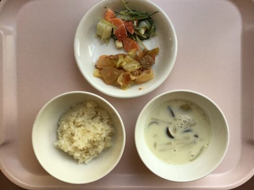 今日の給食