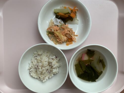 今日の給食