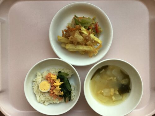 今日の給食