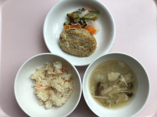 今日の給食