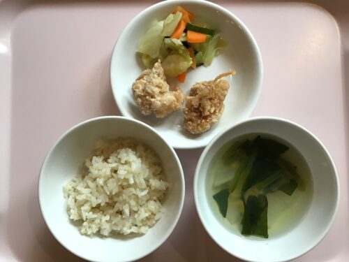 今日の給食