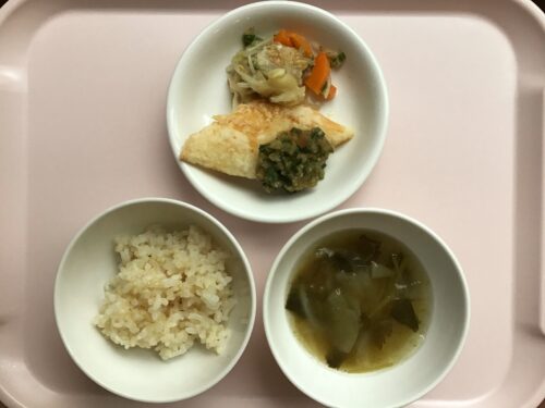 今日の給食