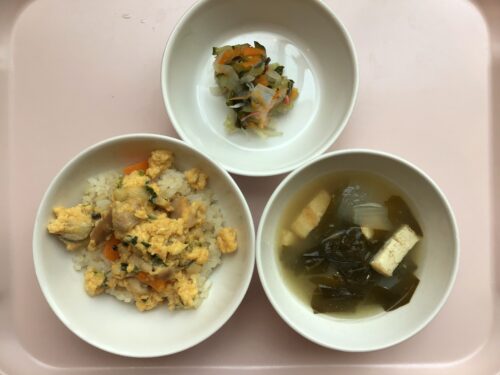 今日の給食