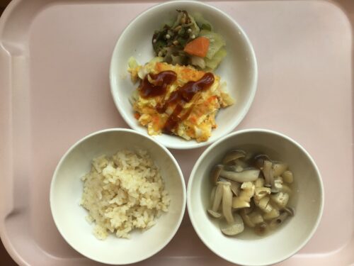 今日の給食