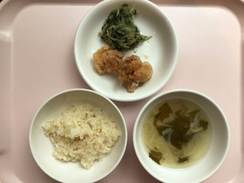 今日の給食