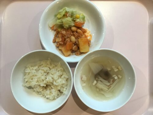 今日の給食