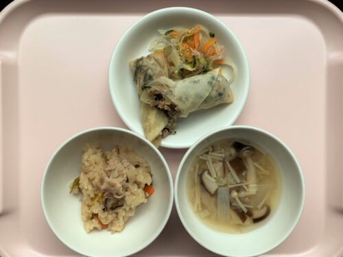 今日の給食