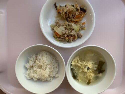 今日の給食