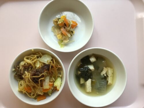 今日の給食