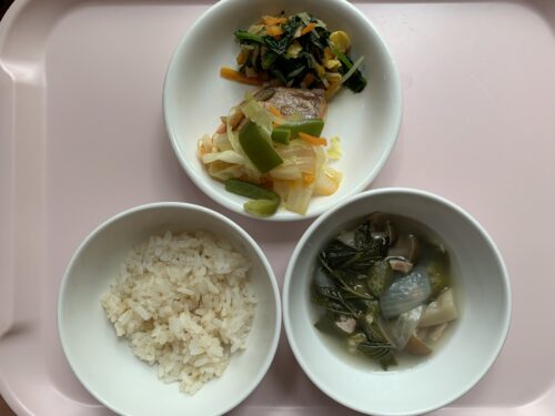 今日の給食