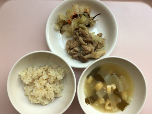 今日の給食