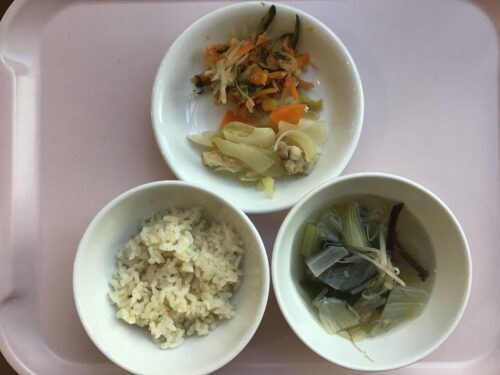 今日の給食