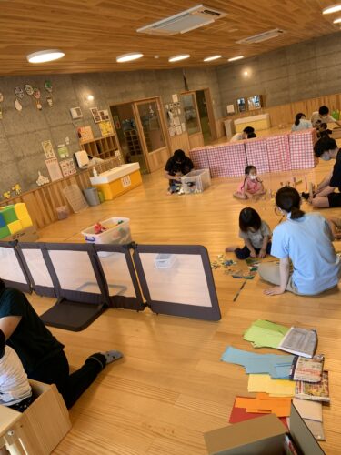 ８月子育て支援イベントを行いました☆