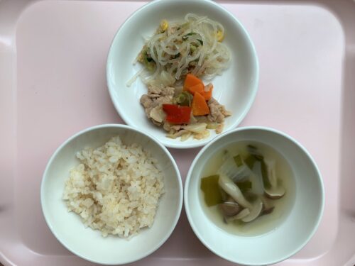 今日の給食