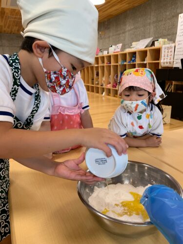 クッキングをしたよ！