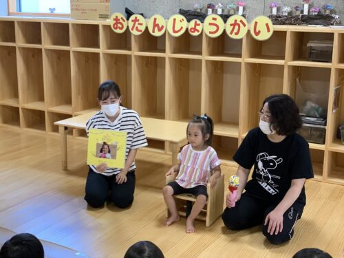 ９月お誕生会がありました☆