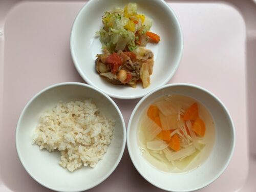 今日の給食