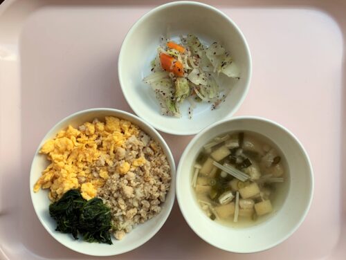 今日の給食