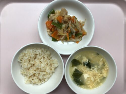 今日の給食
