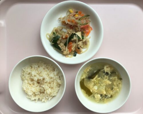 今日の給食