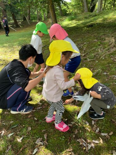 お散歩に行きました