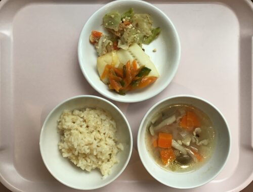 今日の給食