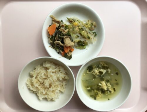 今日の給食