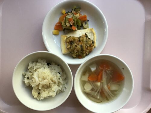 今日の給食