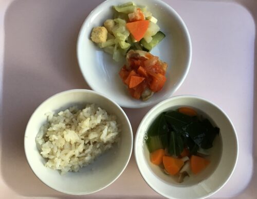 今日の給食