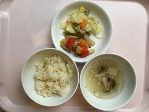 今日の給食